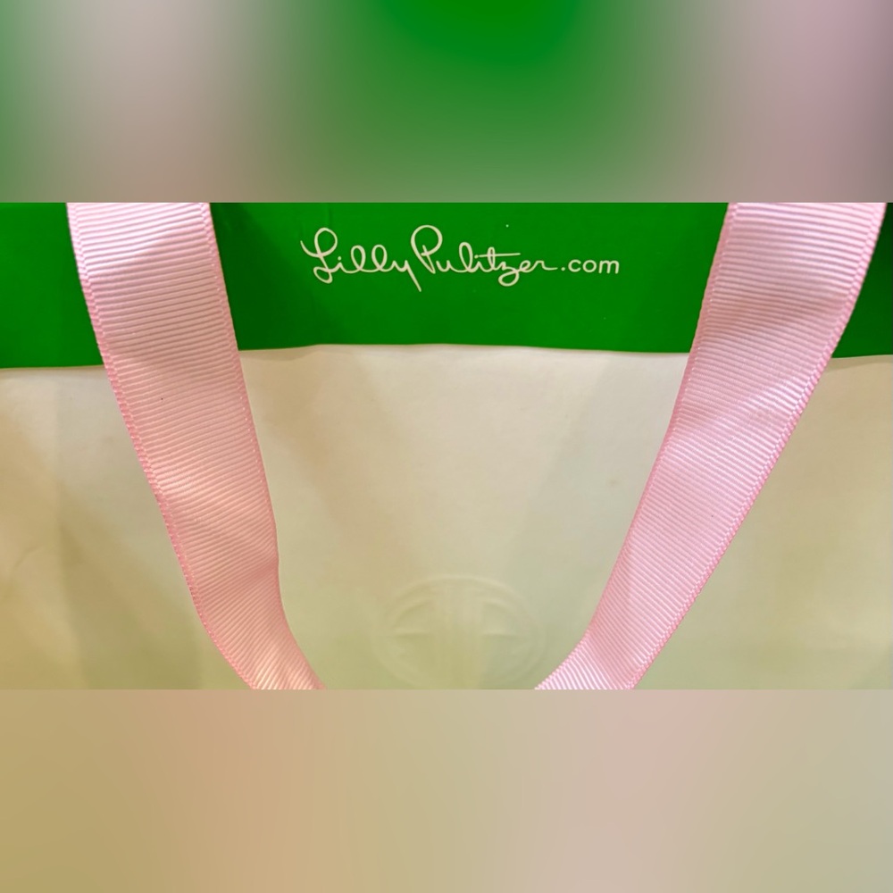 NWT LILLY PULITZER Pink/Multi Floral Headband/4 Scrunchies/Cosmetic Bag/2 Soaps - Picture 11 of 13